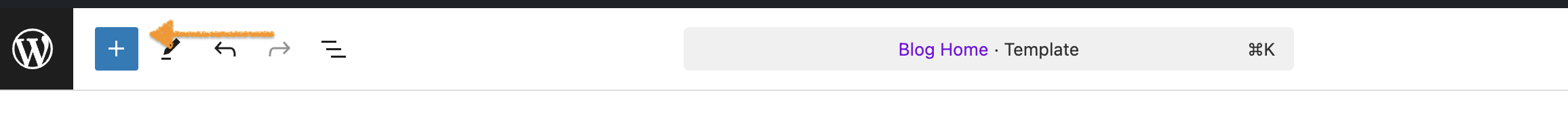 Toggle block inserter