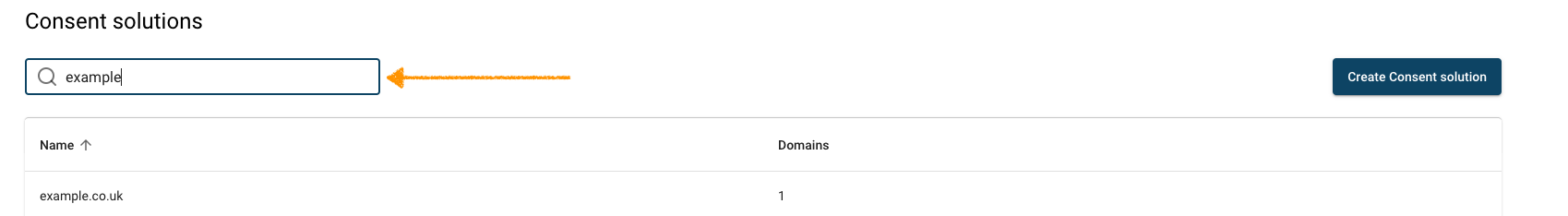 Find a Cookie solution in Cookie Information