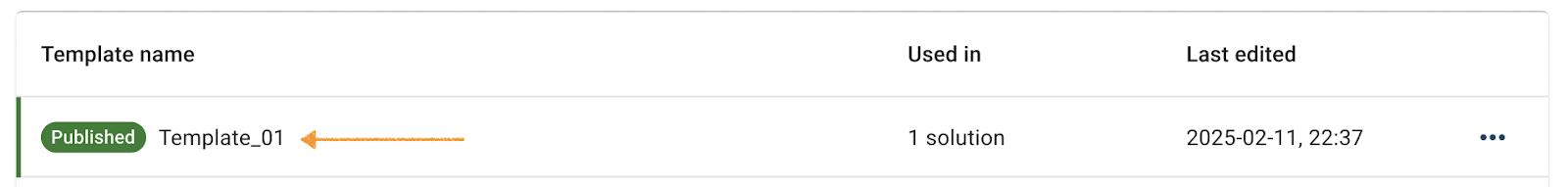 Published label in consent template in Cookie Information