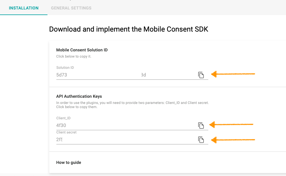 Cookie Information SDK for Android identifiers