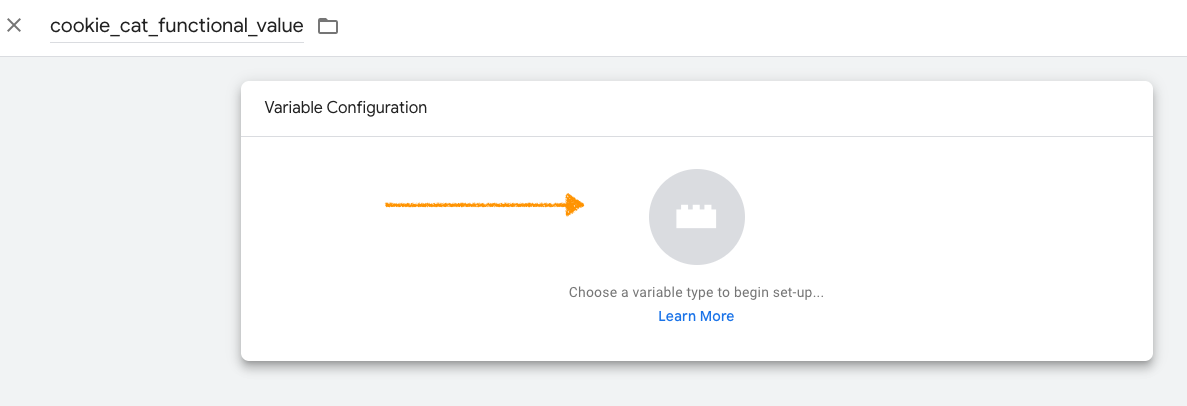 Variable configuration