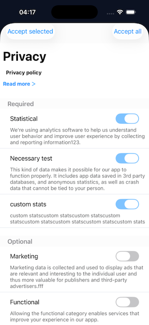 react native sdk
